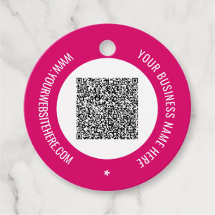 Ihre benutzerdefinierten QR-Code-Geschenktasten Fa Geschenkanhänger