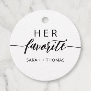 Ihre bevorzugte moderne kalligraphische Willkommen Geschenkanhänger