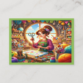 Ihre bezaubernde Serie Visitenkarte