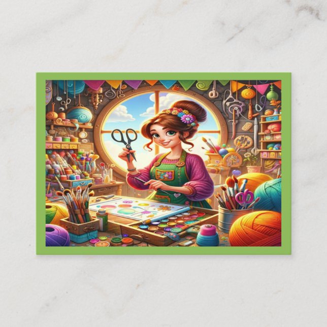 Ihre bezaubernde Serie Visitenkarte (Vorderseite)