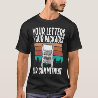 Ihre Briefe, Ihre Pakete, Unser Engagement Post T-Shirt