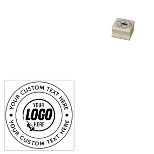 Ihre Briefmarke für das benutzerdefinierte Logo Gummistempel