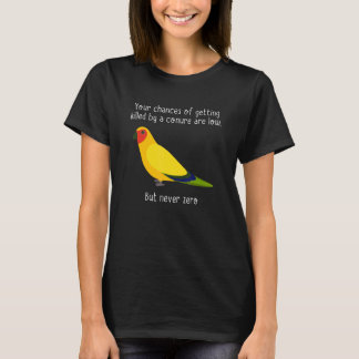 Ihre Chancen, durch Bekleidung Vogel getötet zu we T-Shirt