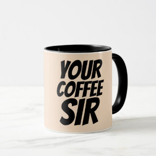 IHRE COFFEE SIR Tasse für Ehemann oder Freund