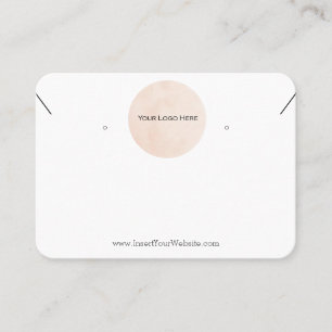 Ihre Combo-Grafikkarte für das Logo mit der Kette Visitenkarte