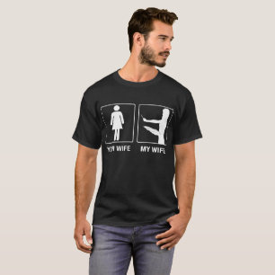 Ihre Ehefrau mein Ehefrau-Geschichtslehrer-T-Shirt T-Shirt
