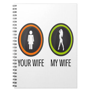 Ihre Ehefrau Meine Ehefrau Notizblock