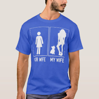 Ihre Ehefrau Meine Ehefrau Yorkie Funny Geschenke  T-Shirt
