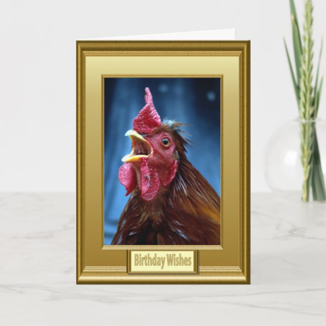 Ihre Eier sind bereit! Karte (Vorderseite)