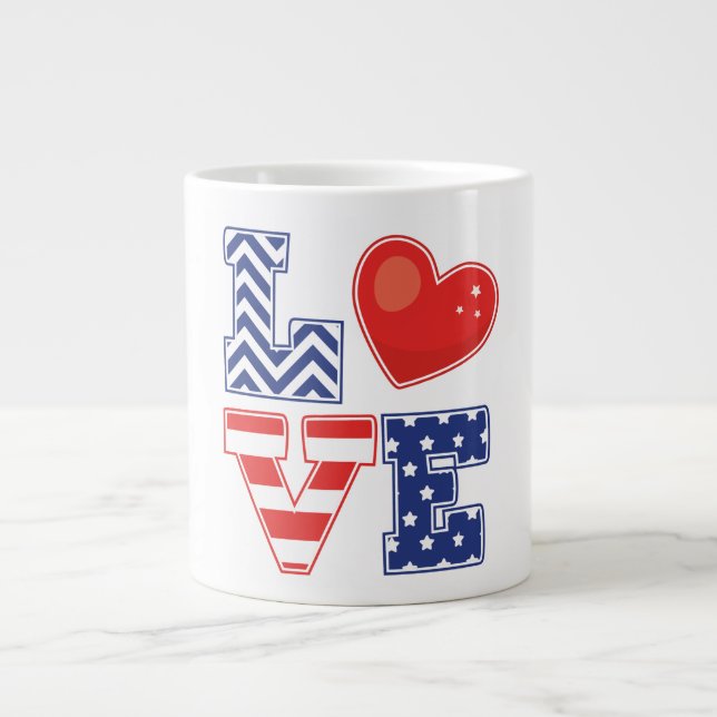 Ihre eigene Kaffee-Tasse behalten oder zu erstelle Jumbo-Tasse (Vorderseite)
