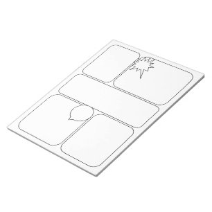 Ihre eigenen Comic und Geschichten gezeichnet - Le Notizblock