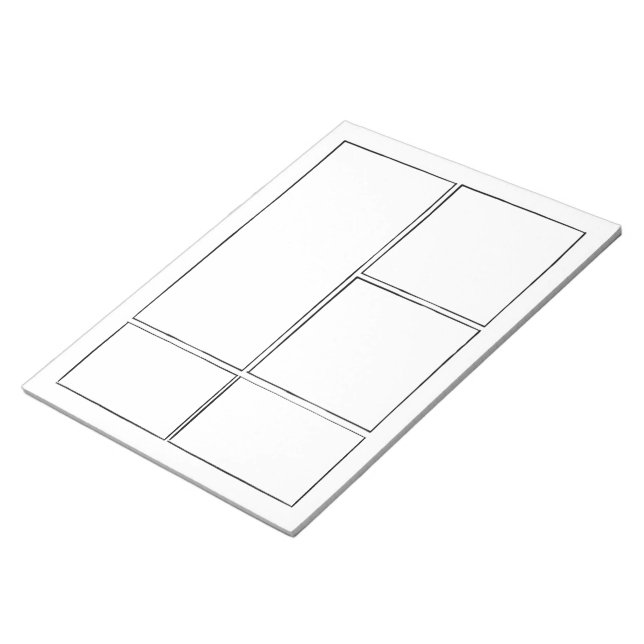 Ihre eigenen Comicen gezeichnet | Leere Comic Buch Notizblock (angewinkelt)