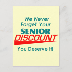 IHRE Einladung zum Seniorenrabatt