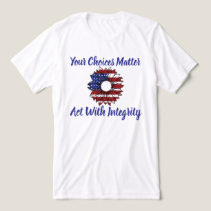 Ihre Entscheidungen sind wichtig für den politisch Tri-Blend Shirt