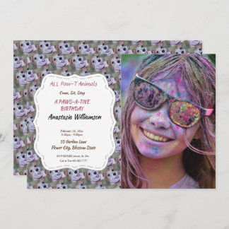 IHRE ERSTE GEBURTSTAGLICHE EINLADUNG