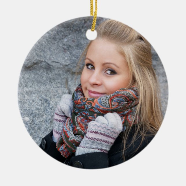 Ihre Erstellung - SRF Keramik Ornament (Vorne)