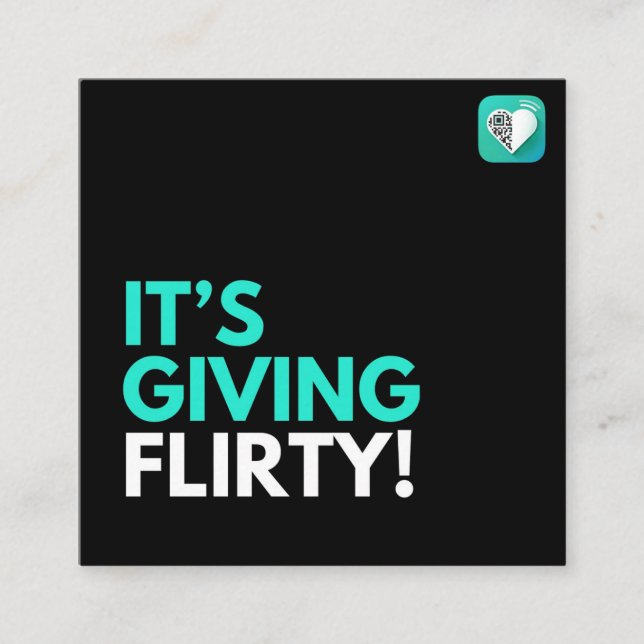 IHRE ERTEILUNG QUADRATISCHE VISITENKARTE (Vorderseite)