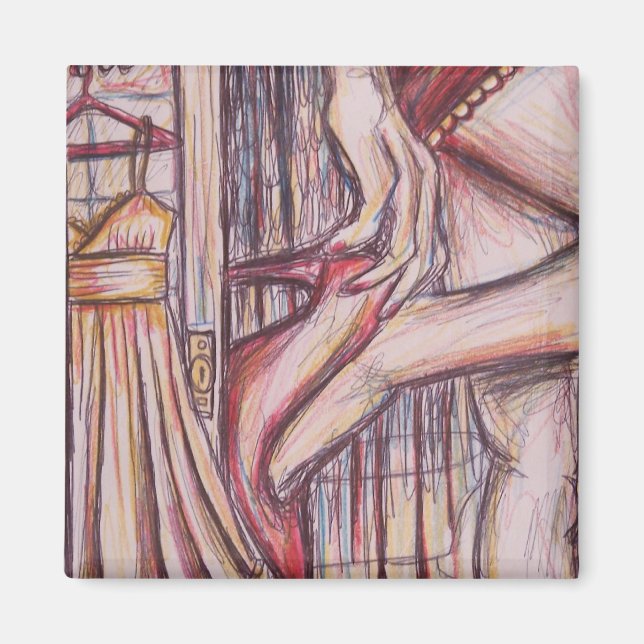 Ihre Fahrt ist hier, Sketch-Magnet Magnet (Vorne)