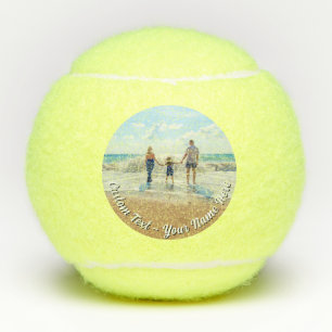 Ihre Familienfoto-Tennisbälle mit personalisiertem Tennisbälle