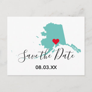 Ihre Farben Alaska Karte Save the Date gestalten