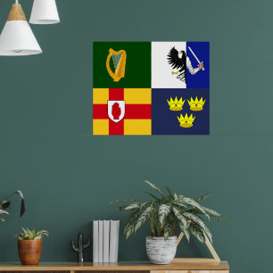 Ihre Farben anzeigen - Waffen in Irland Poster