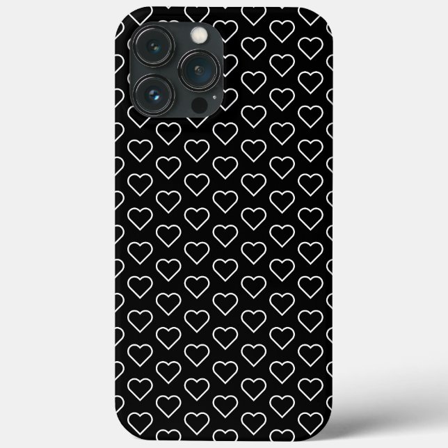 Ihre Farben hören - Schwarz-weiß Case-Mate iPhone Hülle (Rückseite)