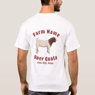 Ihre Farm Boer-Ziegen T-Shirt