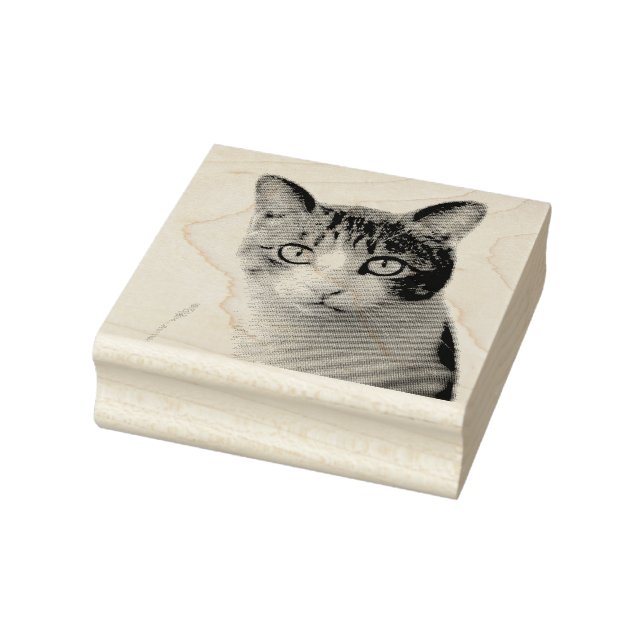 IHRE FOTO CAT PET CUSTOMIZIERTE RUBBER-BRIEFMARKE GUMMISTEMPEL (Stempel)