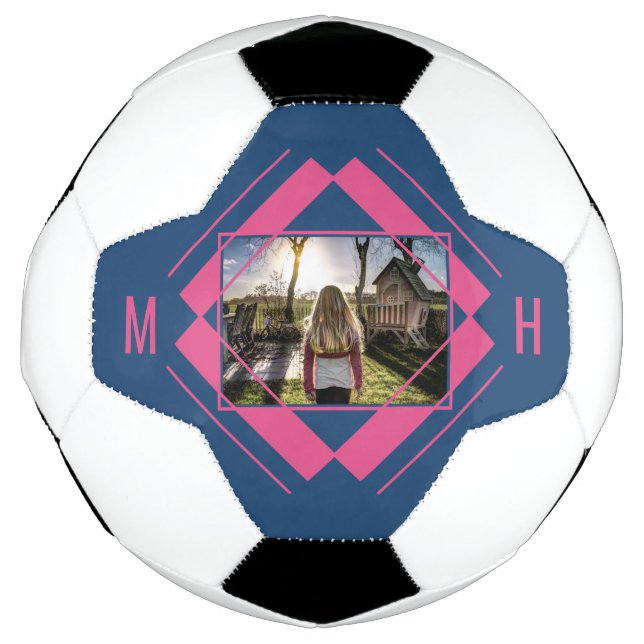IHRE Foto- & Monogramm-Fußball Fußball (Vorderseite)
