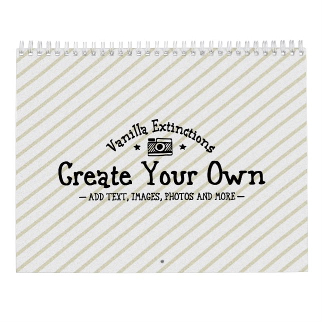 Ihre Fotos kreieren Ihr eigenes Kalender (Rückseite)