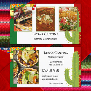 Ihre Fotos Mexican Restaurant Catering Services Visitenkarte