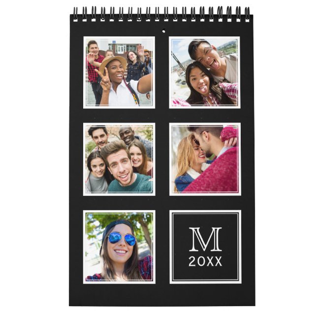 IHRE Fotos & Monogramm-Kalender Kalender (Titelbild)