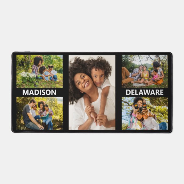 IHRE Fotos & Name Schreibtischunterlage (Vorderseite)