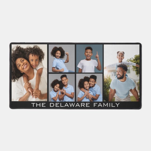 IHRE Fotos, Text & Farbe Schreibtischunterlage (Vorderseite)