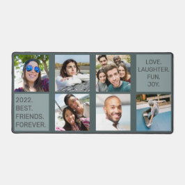 IHRE Fotos, Text & Farbe Schreibtischunterlage