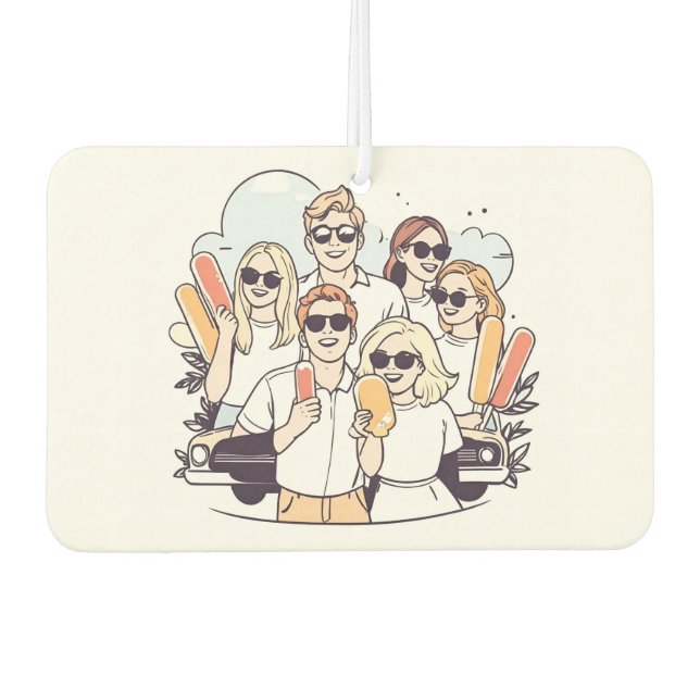 IHRE FOTOS & TEXT Sonderanfertigungsfliege Air Fir Autolufterfrischer (Vorderseite)