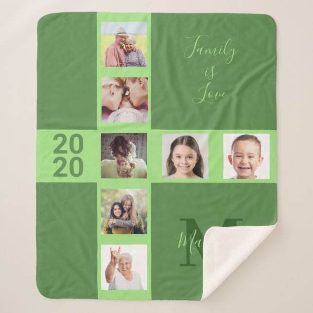 IHRE Fotos & Textdecke Sherpadecke (Vorderseite)