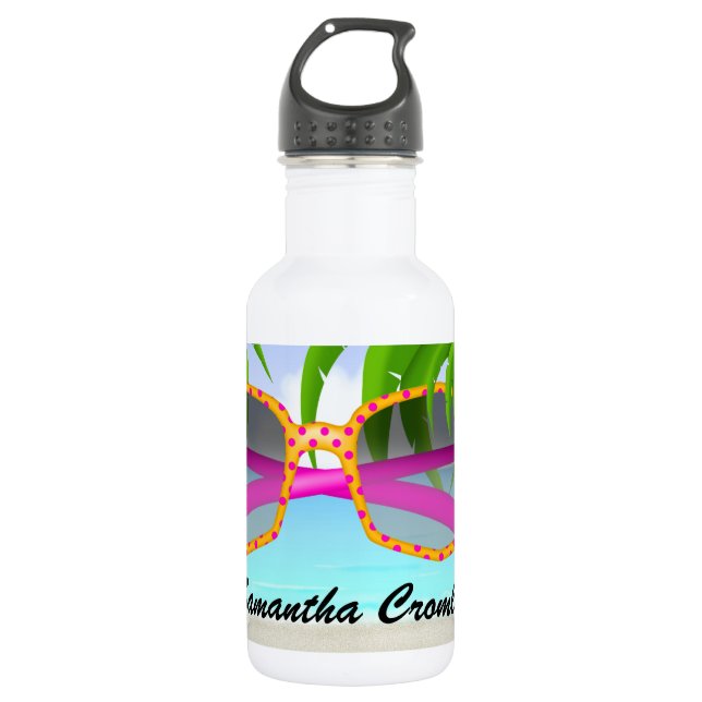 Ihre Freiheitsflasche Edelstahlflasche (Vorderseite)