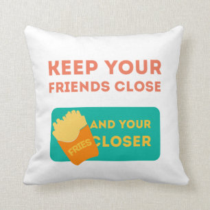 Ihre Freunde Nah behalt Kissen