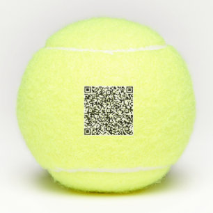 Ihre gebrandeten benutzerdefinierten QR-Code-Tenni Tennisbälle