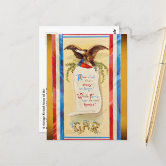 "Ihre Geschichte darf auch nicht vergessen werden" Postkarte