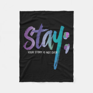 Ihre Geschichte ist noch nicht zu Bleibe Suizidprä Fleecedecke