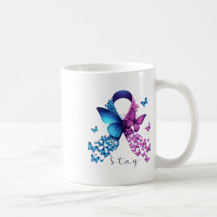 Ihre Geschichte ist noch nicht zu Bleibe Suizidprä Kaffeetasse