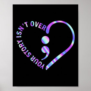 Ihre Geschichte über das Bewusstsein für Suizidprä Poster