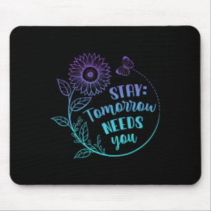 Ihre Geschichten sind nicht über Suizidprävention  Mousepad