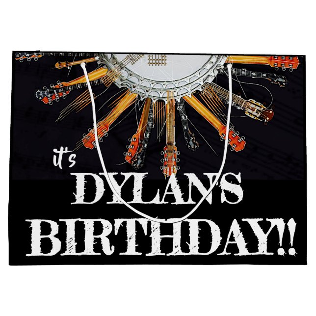 IHRE GUITAR-STRINGS IN DER SONNE GROßE GESCHENKTÜTE (Rückseite)