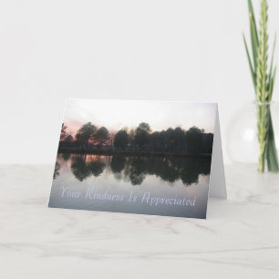 "Ihre Güte wird geschätzt " Dankeskarte