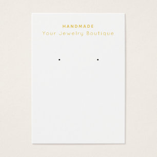 Ihre handgefertigte Boutique gewinnt Visitenkarten