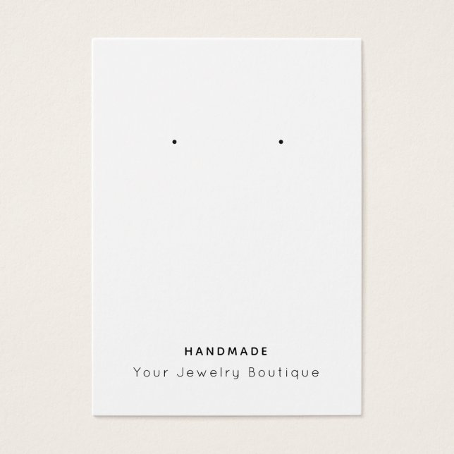 Ihre handgefertigten Boutiquen sammeln Anzeigekart (Vorderseite)
