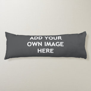 Ihre Hintergrundfarbe, Ihr Bild, Ihr eigener Text Seitenschläferkissen